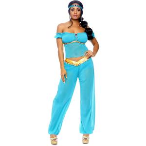 Leg Avenue Women's 3 Piece Arabian Princess Costume (Large)