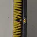 Push Broom Head Outdoor Large Stiff Bristle Broom Head - Excellent Cleaning Performance - Easy Installation Broom Head(18 inches)