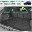 Original 2017-2025 2026 Q7/SQ7 Cargo Liner for Audi Q7 All Models - Custom Fit All Weather Protection Trunk Mat - 3D Shaped Laser Measured Cargo Mat for Audi Q7 2017-2026
