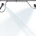 Dual Shower Head for Two People - Double Shower Heads with 31.5"-80.7" Rod & 78.7" Hose, High Pressure Adjustable Tandem Shower System for Couples - 6+3 Flow Settings, Easy to Install