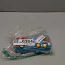 Fire Trucks for Toddlers 3-5, Light Up Sensory Car Toy for Kids, LED Transparent Bump Car with Rotating Gear, Cool Lights and Musical, Educational Crawling Toy for Baby, Birthday Gift for Boys Girls (Red)