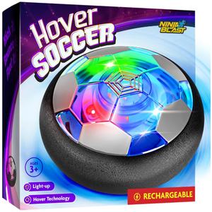 Ninja Blast Hover Soccer Light-Up Ball, Birthday Gift for Boys, Indoor Toy Games, Kids Gifts for Age 5, 6, 7, 8, 9, 10, 11, 12 Years Old, Boy Toys for Age 3 Years and Up.