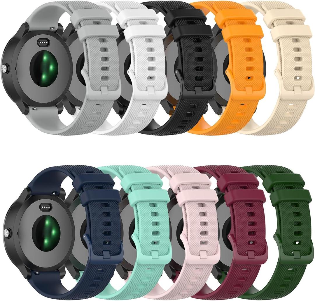 Watch Band intended for Coros APEX 42mm/PACE 2 Adjustable Quick Release Wristbands Strap Breathable Silicone Bands Replacement Wristbands for Coros APEX 42mm/PACE 2 for Women&Men Width: 20mm