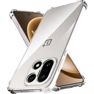 Anoowkoa for OnePlus 15 Case.Anti Yellowing Clear Cover Phone Case.Military-Grade Shockproof.Ultra-Thin Drop-Proof and Super Soft.for One Plus 15 Transparent