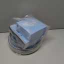 Graduation Plates and Napkins Gatherfun 2026 Graduation Party Supplies Sky Blue Disposable Paper Plates Cocktail Napkins for Congrats Grad Decorations, Serve 50