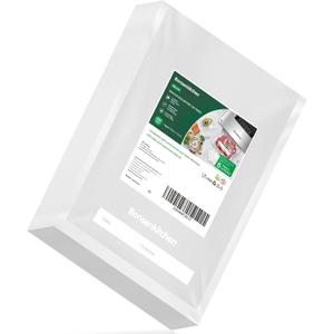 Bonsenkitchen Precut Vacuum Sealer Bags 100 Count, 8 in x 12 in Quart Size