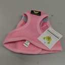 EcoBark Baby Pink Step in Dog Harness Step in Mesh Dog Harnesses Safe & Secure Wrap Around Body Halter Vest, S