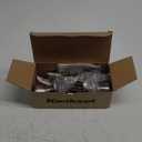 Kwikset Tylo Entry Door Knob with Lock and Key, Secure Keyed Handle Exterior, Front Entrance and Bedroom, Satin Nickel, Pick Resistant SmartKey Rekey Security and Microban (1 Pack)