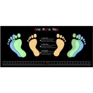 VOVCIG Professional Squat Mat, Squat Mat Pad With Foot Position, Stabilizing and Non-Slip, Muscle Ab Pad, Exercise & Fitness Accessories