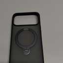 TORRAS 360 Magnetic Stand for iPhone 17 Pro Max Case with Camera Control Button, Fit for MagSafe, Mil-STD Protective Kickstand Case for iPhone 17 Pro Max Phone Case with Stand, Black, Q3 Spin