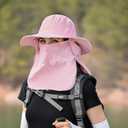 2 x Sun Hats for Men Women Fishing Hat UPF 50+ Breathable Wide Brim Summer UV Protection Hat