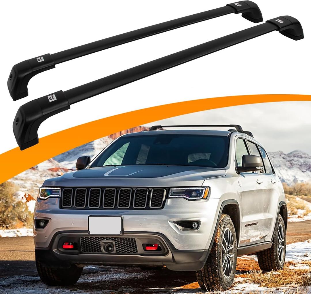 Snailfly Upgraded 260 LBS Roof Rack Cross Bars Fit for 2011-2021 Jeep Grand Cherokee Luggage Cargo Carrier Crossbars Accessories