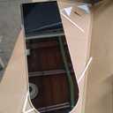 2164 Floor Mirror Full Length Wall Standing Leaning or Mounted, Gold Arched Full Body Mirror with Aluminum Alloy Frame for Bedroom Bathroom Hallway