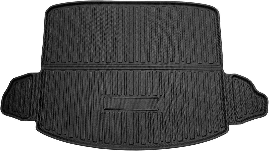 Powerty Trunk Mat Compatible for Honda CRV CR-V 2017-2022 Cargo Mat All Weather Cargo Liner in Lower Position Rear Cargo Mat for Honda CRV CR-V Accessories(Fuel Model only) (Lower Cargo Deck Position)
