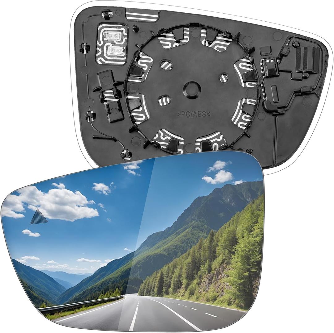 Driver Side Mirror Replacement for BMW G20 330i 2018 2019 2020 2021 2022 2023 2024 - Left Side Mirror Glass, Rear View Mirrors Glass with Power Heated & Blind Spot