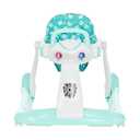 Dream On Me 2-in-1 Charlie Baby Walker, Easy Convertible Baby Walker, Walk Behind, Height Adjustable, Speed Adjusting Wheels, 360-degree Rotating Seat, Mint