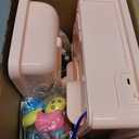 Remote Control Claw Machine for Kids, Mini Vending Machines Candy Grabber Prize Dispenser Toys for Girls, Arcade Game Machine with Light Sounds, Birthday Gifts Toys Age 3 Years (Pink)