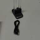 Switch Controller Charger for 4 Joycons with 9 RGB Light Modes, Joy con Charger Stand with LED Indicators, Switch Charging Dock Station for Joycon Charging (Not for Joycon 2)