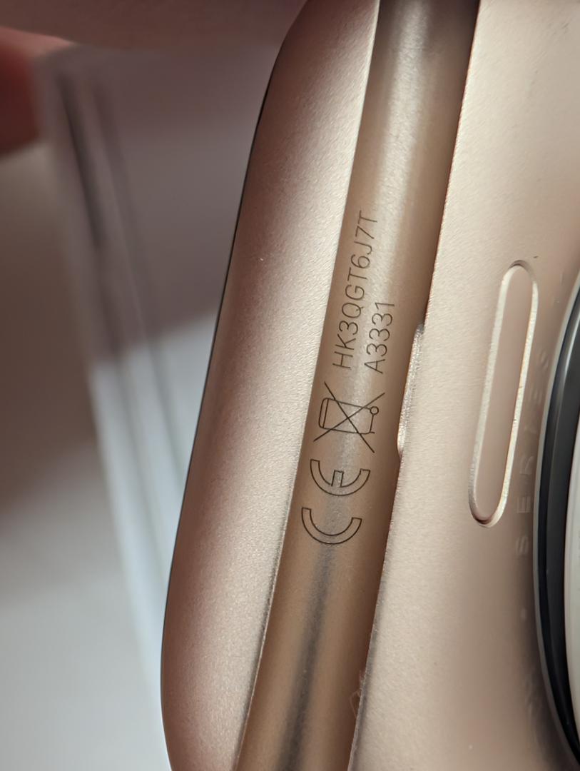 Apple Watch Series 11 [GPS 42mm] Smartwatch with Rose Gold Aluminum Case with Light Blush Sport Band - S/M. Sleep Score, Fitness Tracker, Health Monitoring, Always-On Display, Water Resistant
