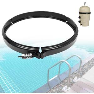 190003 Tension Control Clamp Ring Kit Fit for Pentair Pool & Spa Filter | Pool tension control filter band clamp, fits Pentair FNS Plus, Clean & Clear Plus, Quad DE. etc, Filters replacement parts