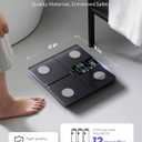 Ovutek Smart Scale for Body Weight, Professional Bathroom Digital Scale with BMI, Body Fat, Muscle Mass, Most Accurate to 0.05lb, Large Display High Accurate Body Composition Machine with Fitness App