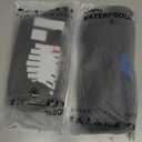 Jeyiour 2 Pairs Waterproof Socks Unisex Waterproof Breathable Socks Outdoor Skiing Hiking Wading Fishing Socks for Men Women (Sporty Style, Large)