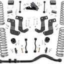 Rough Country 3.5" Lift Kit w/ N3 Shocks for Jeep Wrangler Unlimited JL (2018-2023) 4-Door - Fits up to 35" Tires
