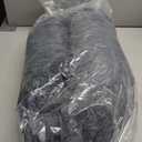 Cat Bed Round Fluffy Hooded Cat Bed Cave, Anti-Anxiety Cave Bed with Hooded Blanket, Cozy Cuddler Luxury Puppy Pet Bed, Anti-Slip Bottom and Machine Washable (Dark Grey, Medium)