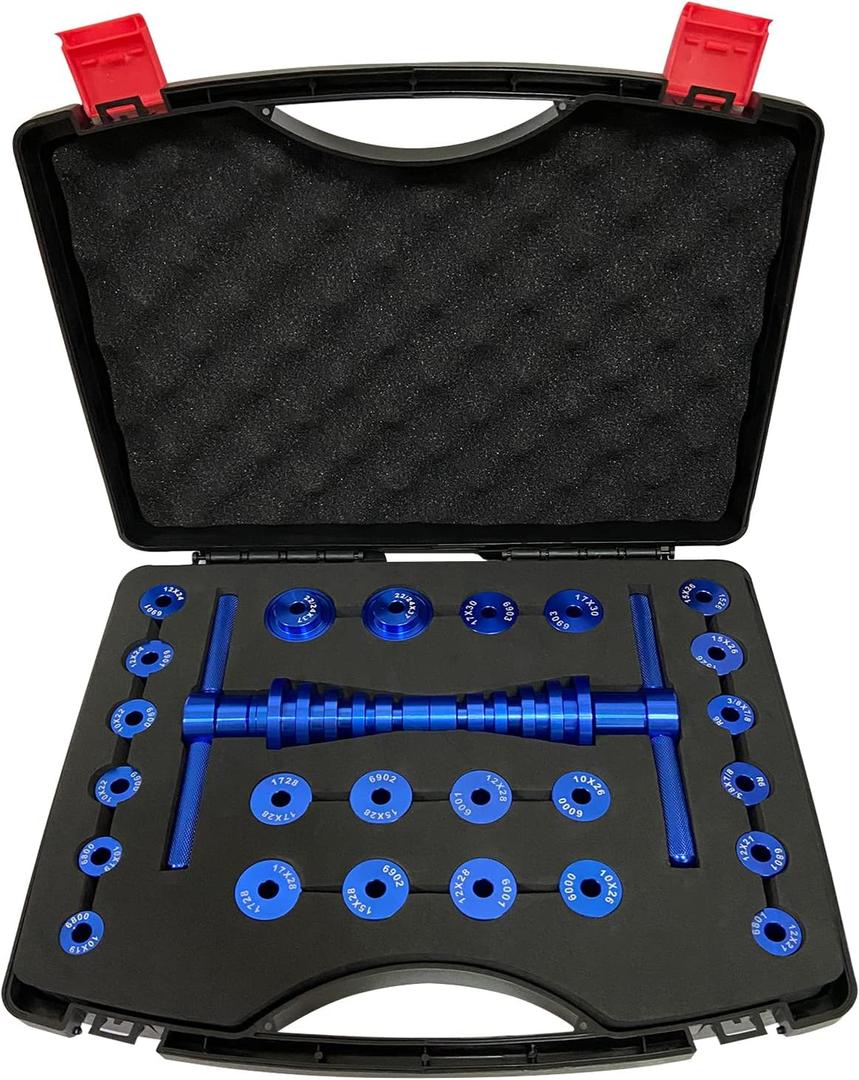 Bicycle Bearing Press Set For Wheels/Hub Bearing Installation Bike Soft Tail Frame Turning Point Hub Assembly Tool25pcs