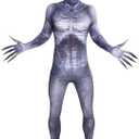 Morphsuits the Rake Morphsuit Adults, Scary Monster Costume Adult, Zentai Suit (Large)