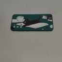 for Samsung Galaxy S20 Case Creative Flower Pattern Design Dropproof Slim Protective for Galaxy S20 Phone Cover 6.2 inch-Cat Green