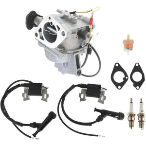 ALL-CARB Carburetor with Ignition Coil Replacement for Honda GX610 GX620 18HP 20HP V-Twin 16100-ZJ0-871