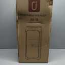 Karaoke Machine with 2 Wireless Microphones, Big Bluetooth Party Speaker with 500W Peak Power for Adults, PA System with Rolling Wheels and Trolley, Perfect for Outdoor, Home Party, Gatherings