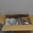 GLAHODEN Enclosed Retractable Air Hose Reel, 3/8 in x 80 Ft Hybrid Hose Air Compressor Hose Reel with 6 Ft Lead in Max 300 PSI Patented Design for Any Length Lock 180Swivel Bracket Quick Coupler