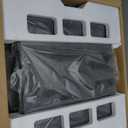 4U Server Cabinet Case - Rackmount Server Chassis with 7 PCI Slots, Lockable with Key