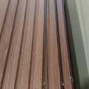 Art3d Slat Wall Panels, WPC Soundproof 3D Wall Paneling for Interior Wall Decor, TV Background, 8-Pack 96 x 6 in. Teak