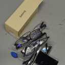 Gaoye 0.75 Professional Reading Glasses for All Day - Computer Readers with Blue Light Protection - Value Pack