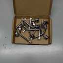 TR545D Tire Valve Stem Fit for 22.5in 24.5in Aluminum Wheels with 9.7mm Rim Hole (Pack of 10)