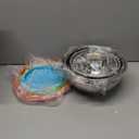 Mixing Bowls with Strainer, Mixing Bowl with Lids Set, Stainless Steel Mixing Bowls, Kitchen Gadgets 2025 Salad Bowls with Strainer for Mixing & Preping & Baking, Multicolor