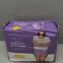 Amazon Basics Incontinence Underwear for Women, Protective, Disposable, Postpartum, Maximum Absorbency, Large, Lavender, 18 Count