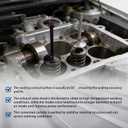 waltyotur 16Pcs Intake Exhaust Engine Valves Replacement for GM 2.0/2.2/2.4 Ecotec DOHC