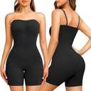 NaTen Strapless Shapewear Tummy Control Seamless Jumpsuit Shapewear Bodysuit Butt Lifter Thigh Slimmer Body Shaper L