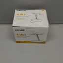 3 in 1 Magnetic Wireless Charger for Apple - Fast Charging Station Compatible with MagSafe for iPhone17-12, Apple Watch& AirPods, Phone and Watch Charger Stand for Desktop Bedside Nightstand (White)