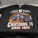 Birthday Monster Truck 5 year Old Boys 5th Party Born 2020 T-Shirt 2XL