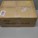 TISSCARE Vibration Plate Exercise Machine Mini Vibrating Plates for Lymphatic Drainage and Weight Loss, 400Lbs Capacity Full Body Power Shake Workout Platform for Home Cardio Fitness