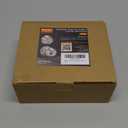 BESTTEN Keyed Same Exterior Door Knob and Single Cylinder Deadbolt Combo Set, Keyed Alike Entry Door Knobs with Lock and Keys for Entrance and Front Door, Satin Nickel