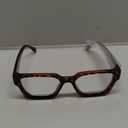 livho Oversized Blue Light Blocking Glasses for Woman and Men - Rectangle Fashion Glasses for Computer, Chic Preppy Frame (*Coco Tortoise)