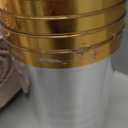 350 PCS Pink and Gold Plastic Plates, Plastic Dinnerware Set for 50 Guests, 100 Disposable Plates, 150 Silverwares, 50 Cups, 50 Napkins for Party, Wedding, Graduation