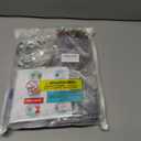 Winlyn 24 Sets Christmas Gingerbread House Suncatchers Ornaments Decorations DIY Window Paint Art Suncatchers Winter Crafts Painting Kits for Kids Classroom Activities Art Project Party Favors