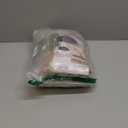 NeColorLife Stretch Ottoman Cover Square Oversized Soft Knitted Jacquard Thick Covers for Large Square Ottoman Storage Stool Furniture Protector Khaki X-Large